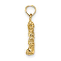 Load image into Gallery viewer, 14k 3-D Virgo Zodiac Charm
