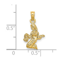 Load image into Gallery viewer, 14k 3-D Virgo Zodiac Charm
