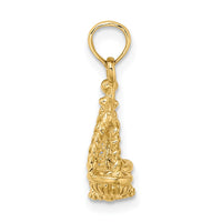 Load image into Gallery viewer, 14k 3-D Libra Zodiac Charm
