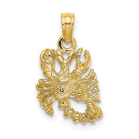 Load image into Gallery viewer, 14k 3-D Scorpio Zodiac Charm
