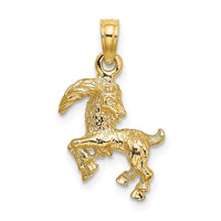 Load image into Gallery viewer, 14k 3-D Capricorn Zodiac Charm
