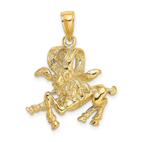 Load image into Gallery viewer, 14k Large Aries Zodiac Charm
