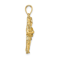 Load image into Gallery viewer, 14k Large Gemini Zodiac Charm
