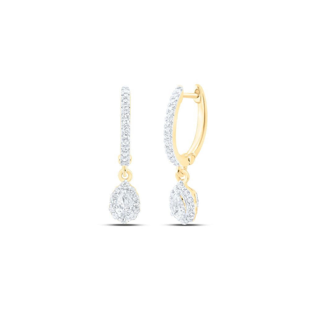 5/8 CTW DIA NKE DANGLING EARRING