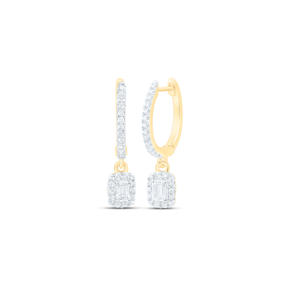 5/8 CTW DIA NKE DANGLING EARRING