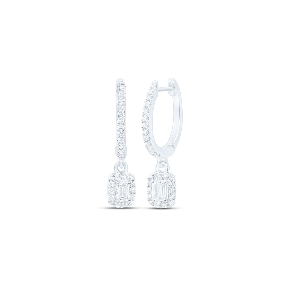 5/8 CTW DIA NKE DANGLING EARRING