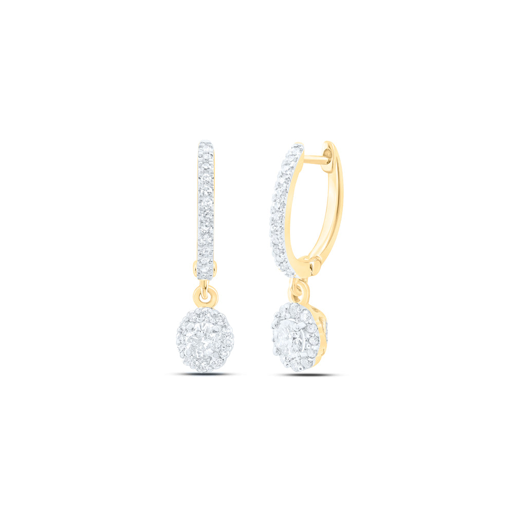 5/8 CTW DIA NKE DANGLING EARRING