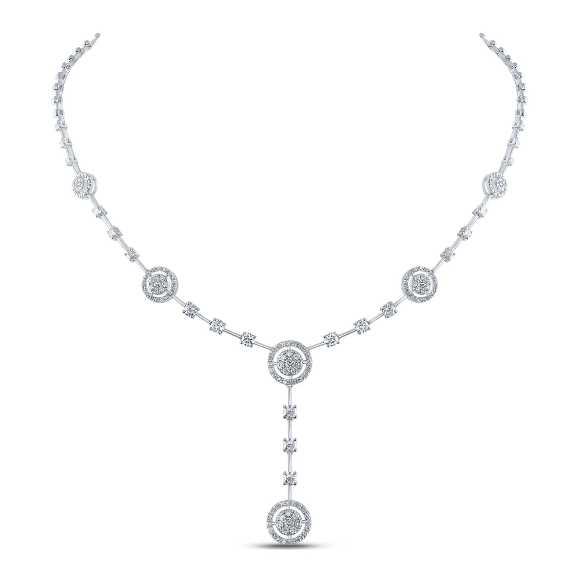 2 1/2CTW-DIA NKE FASHION NECKLACE (16 INCH)