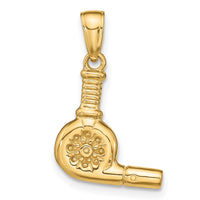 Load image into Gallery viewer, 14k 3-D Blow Dryer Pendant
