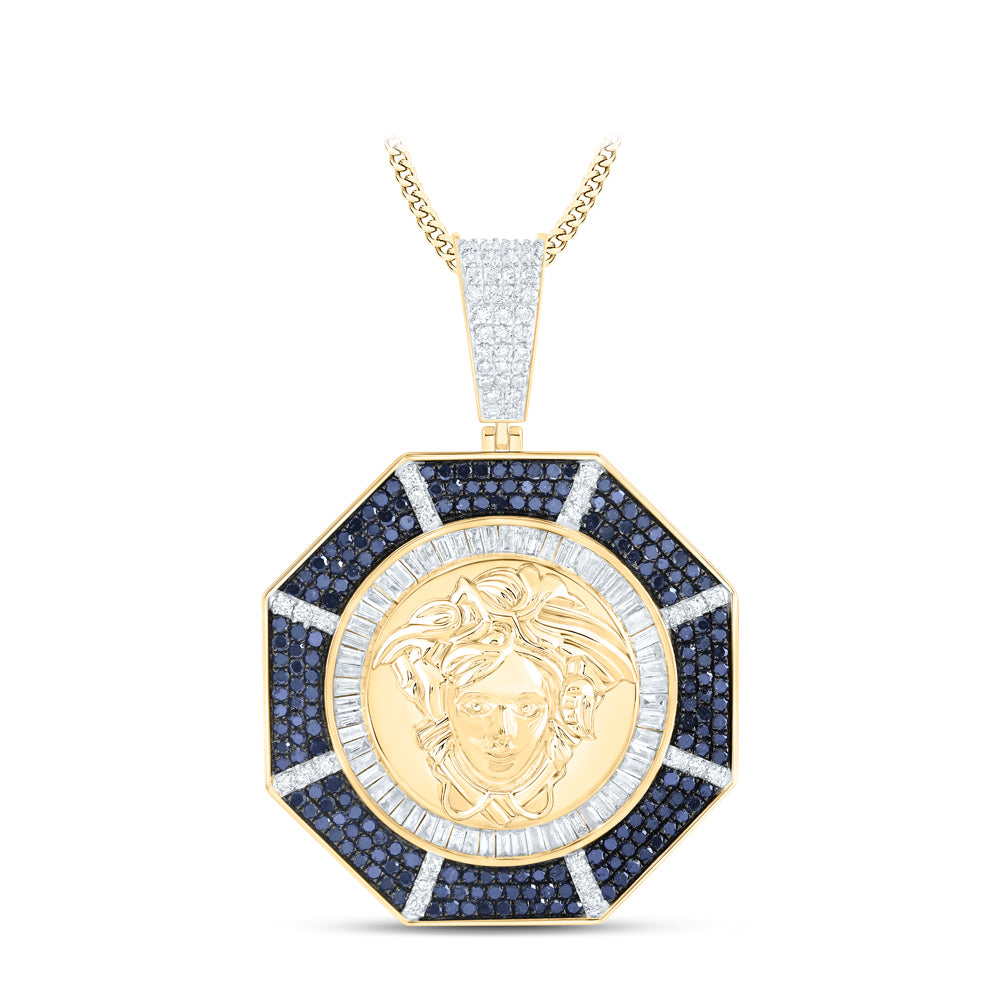 2 CTW DIA NK MEDUSA MEN'S CHARM