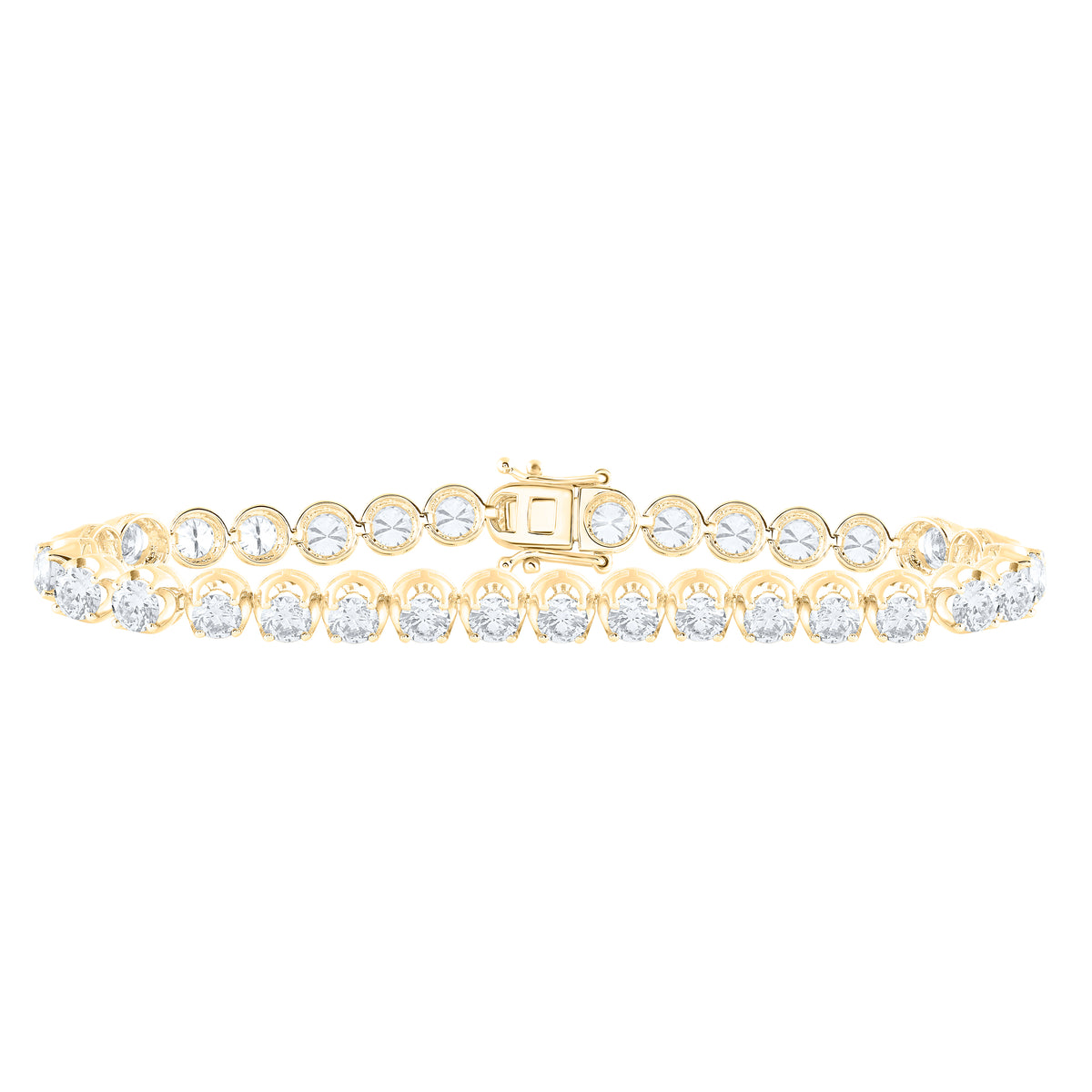 7 7/8CTW-DIA NK FASHION TENNIS BRACELET-7 INCH