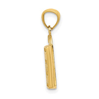 Load image into Gallery viewer, 14K Shopping Bag w/BORN TO SHOP Pendant
