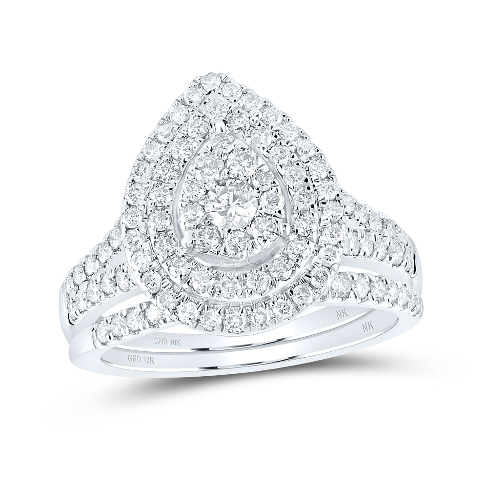 1CTW-DIA NK FASHION BRIDAL SET