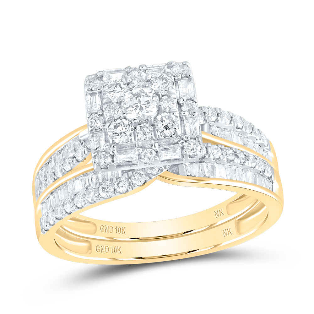 1CTW-DIA NK FASHION BRIDAL SET