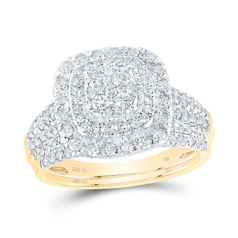 1CTW-DIA NK FASHION BRIDAL SET