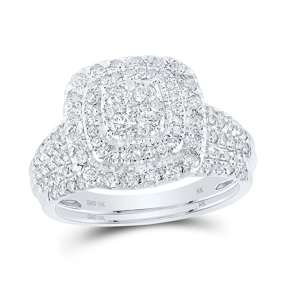 1CTW-DIA NK FASHION BRIDAL SET