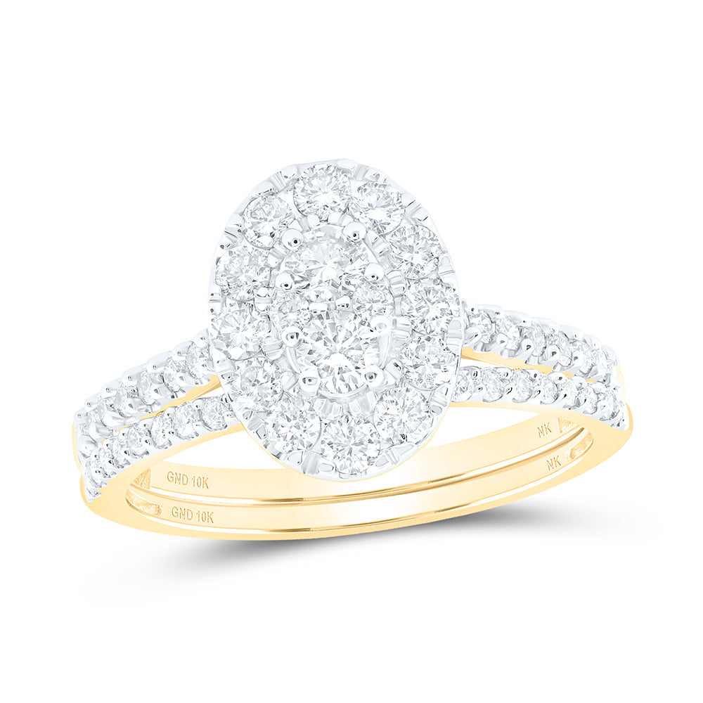 1CTW-DIA NK FASHION BRIDAL SET