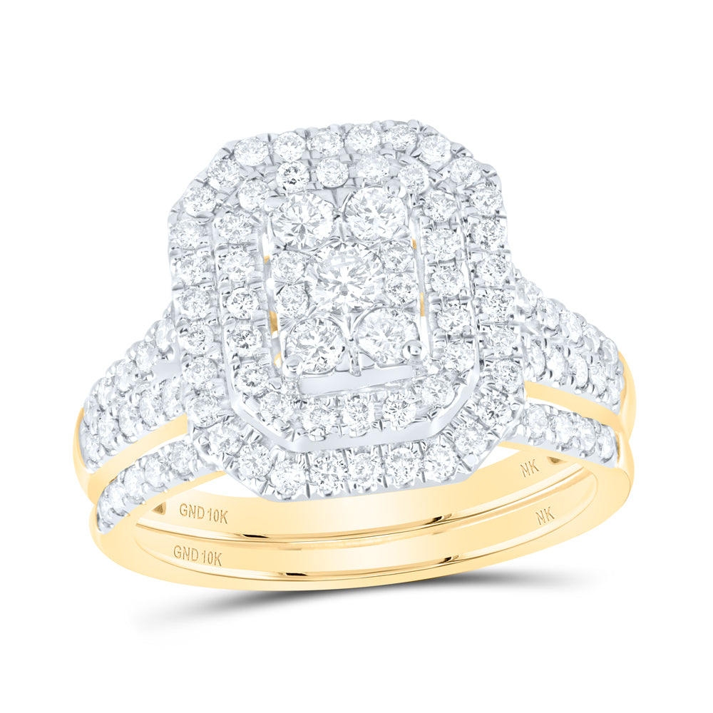 1CTW-DIA NK FASHION BRIDAL SET