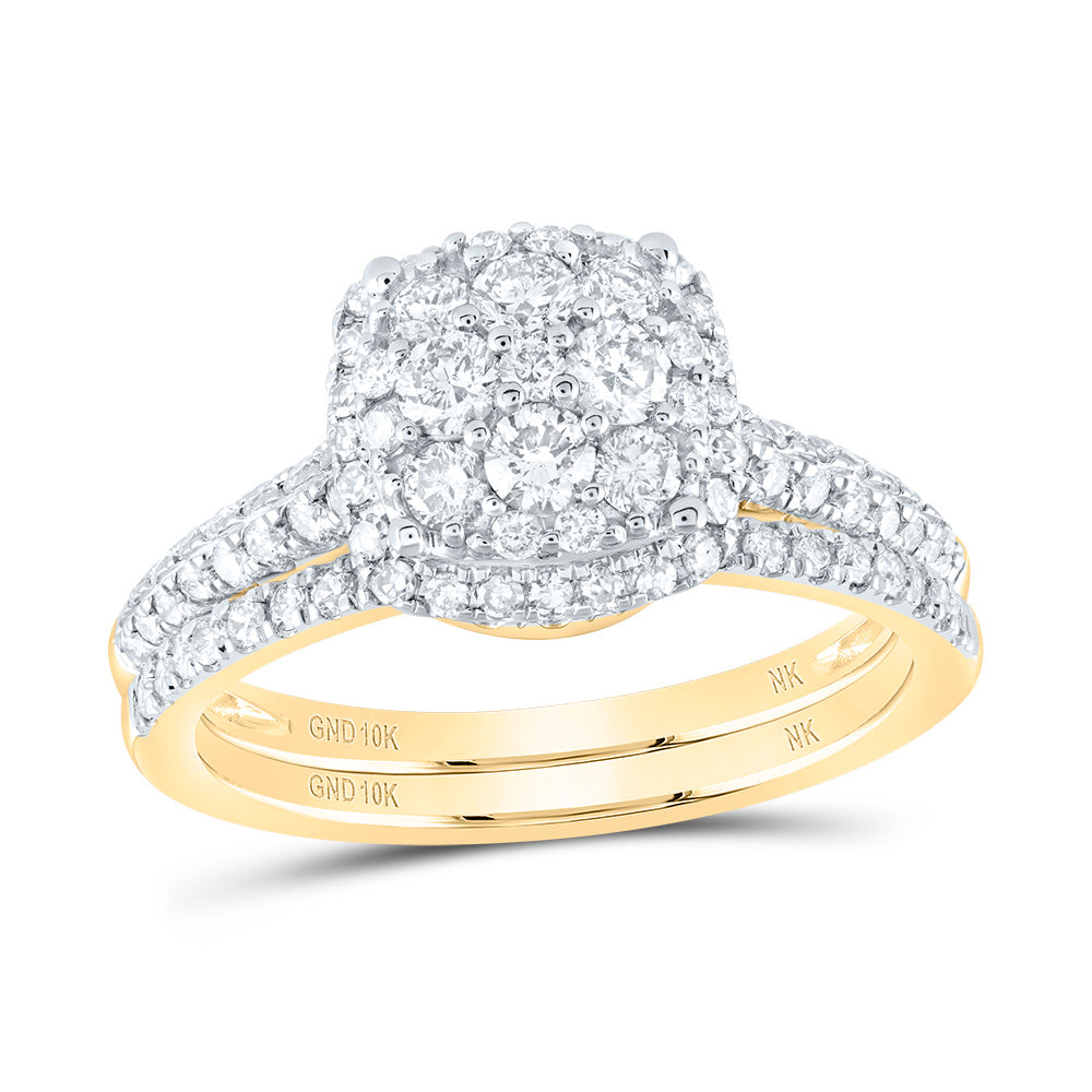 1CTW-DIA NK FASHION BRIDAL SET