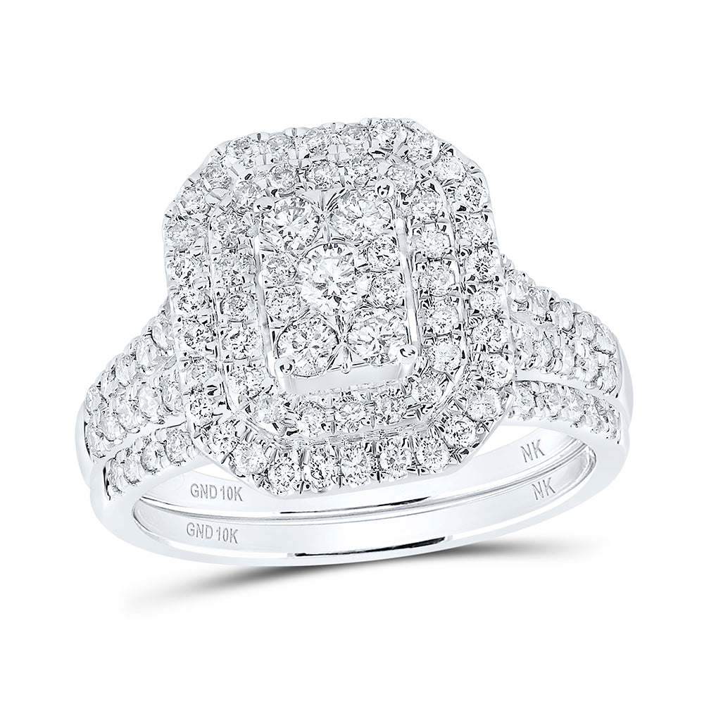 1CTW-DIA NK FASHION BRIDAL SET