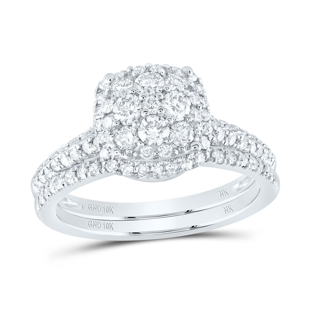 1CTW-DIA NK FASHION BRIDAL SET