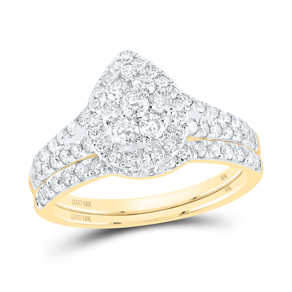 1CTW-DIA NK FASHION BRIDAL SET