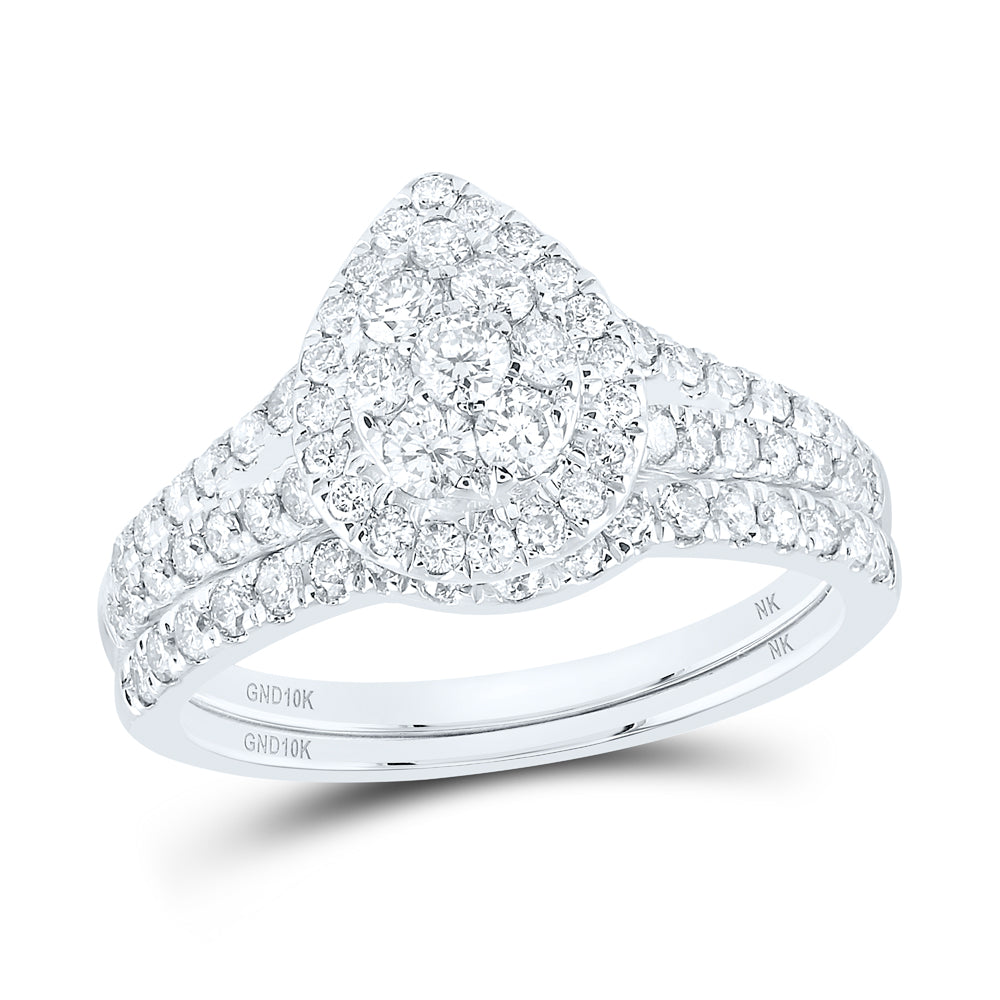 1CTW-DIA NK FASHION BRIDAL SET