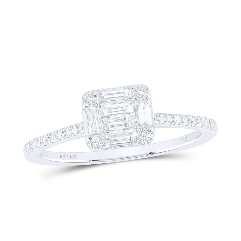 3/8CTW-DIA NKE BAG FASHION RING