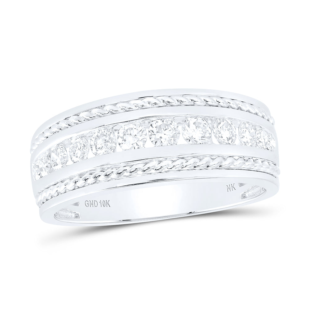 3/4CTW-DIA NK MENS BAND