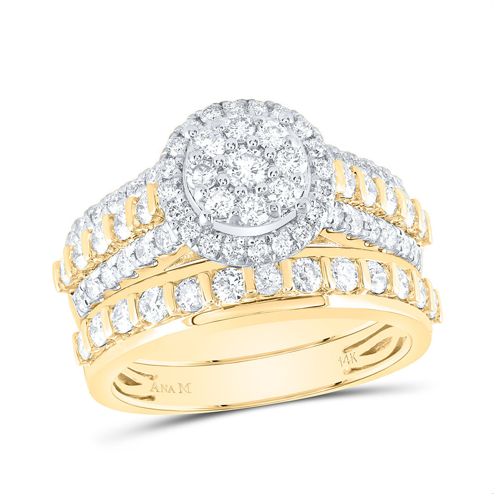 2 1/4CTW-DIA ANA M TRIO SET