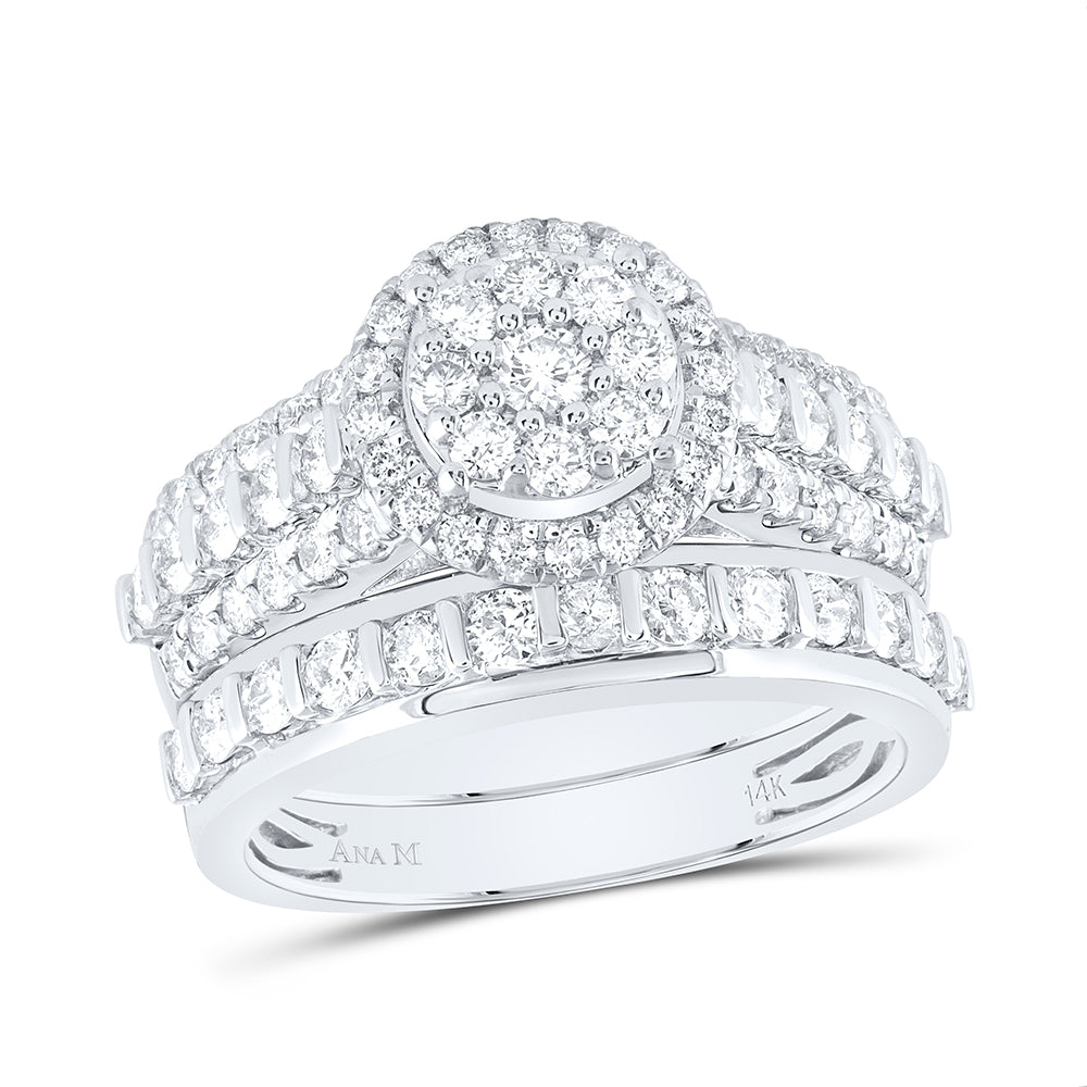 2 1/4CTW-DIA ANA M TRIO SET