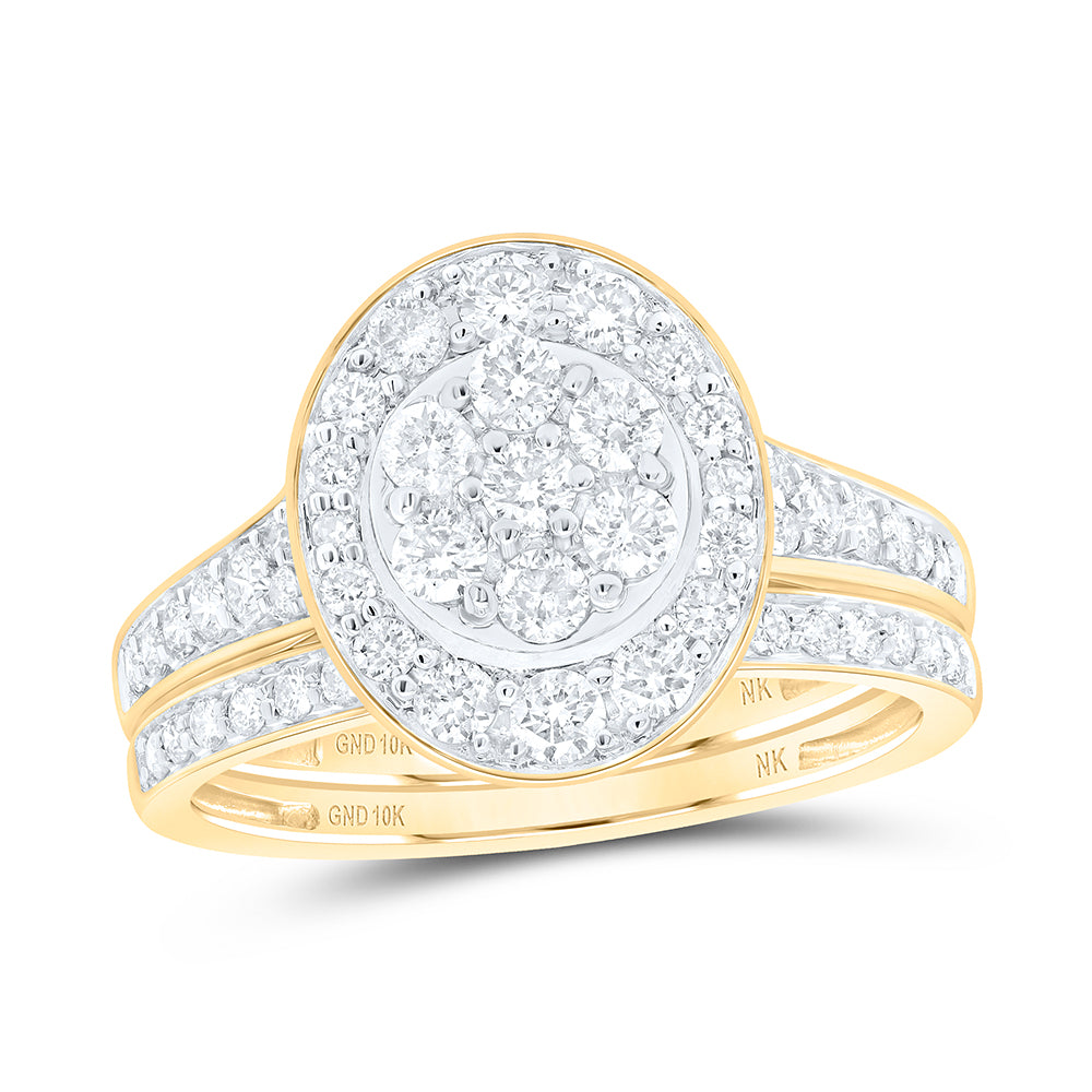 1 CTW-DIA NK FASHION BRIDAL SET