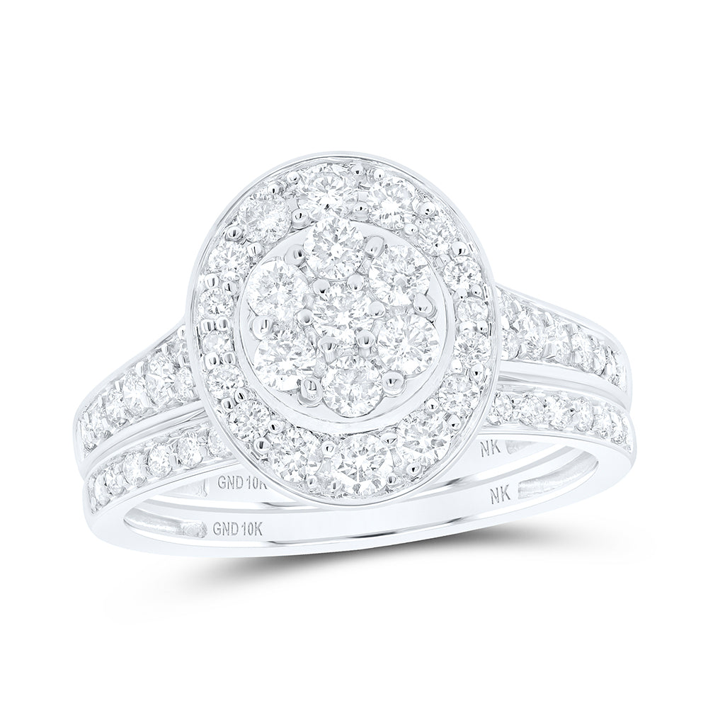 1 CTW-DIA NK FASHION BRIDAL SET