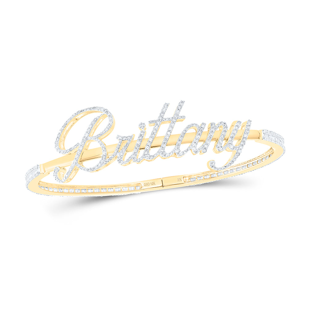 2 5/8CTW-DIA NK "BRITTANY" LADIES BANGLE