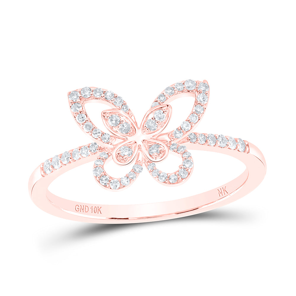 1/5 CTW DIA NK BUTTERFLY FASHION RING
