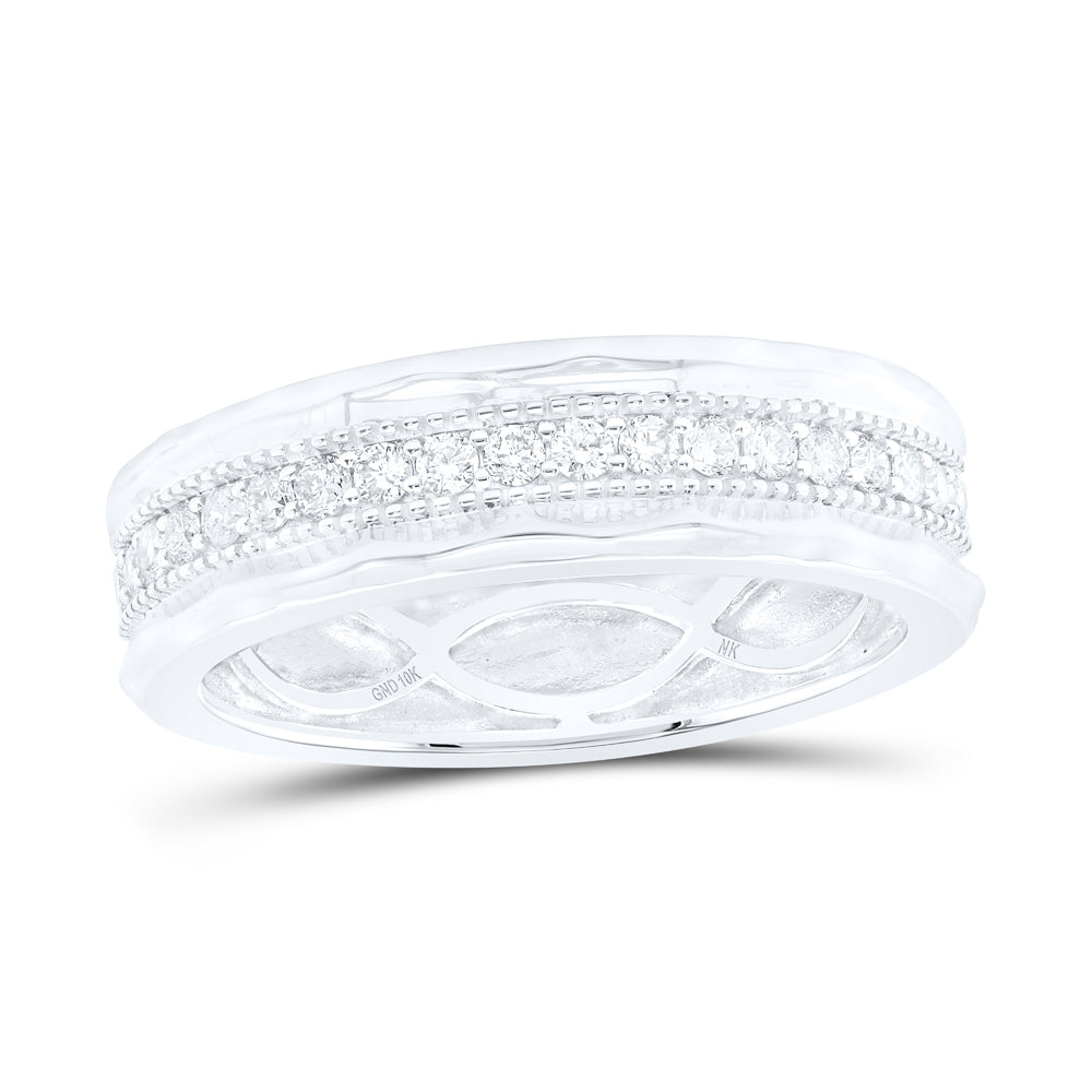 3/8CTW-DIA NK MENS BAND