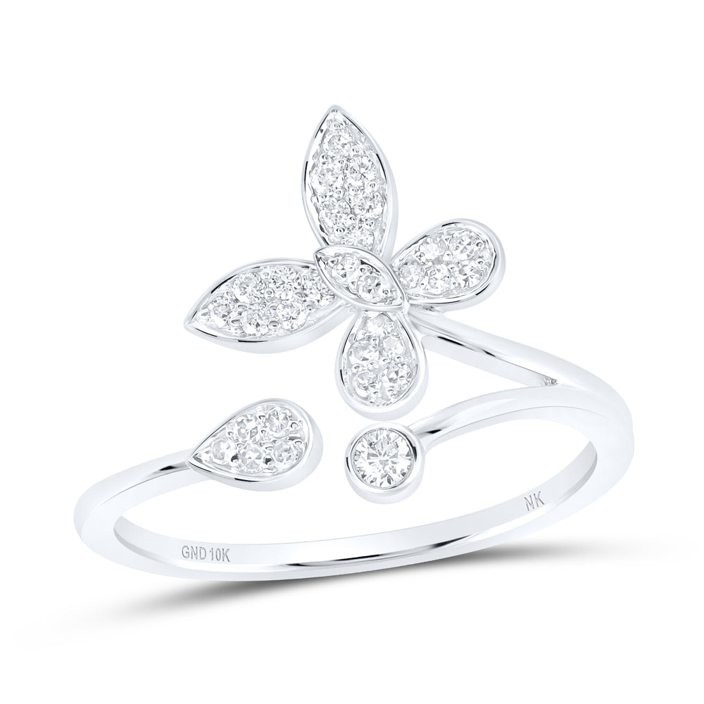 1/5 CTW DIA NK BUTTERFLY FASHION RING