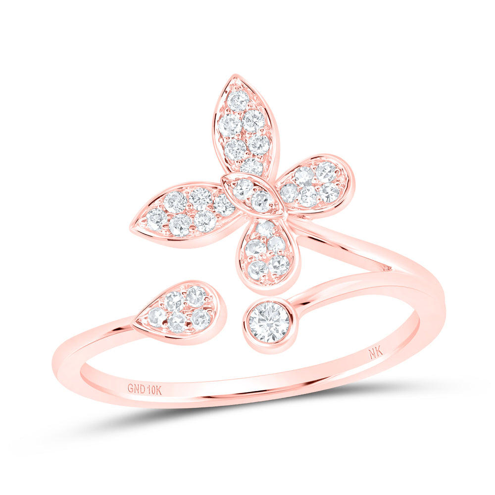 1/5 CTW DIA NK BUTTERFLY FASHION RING