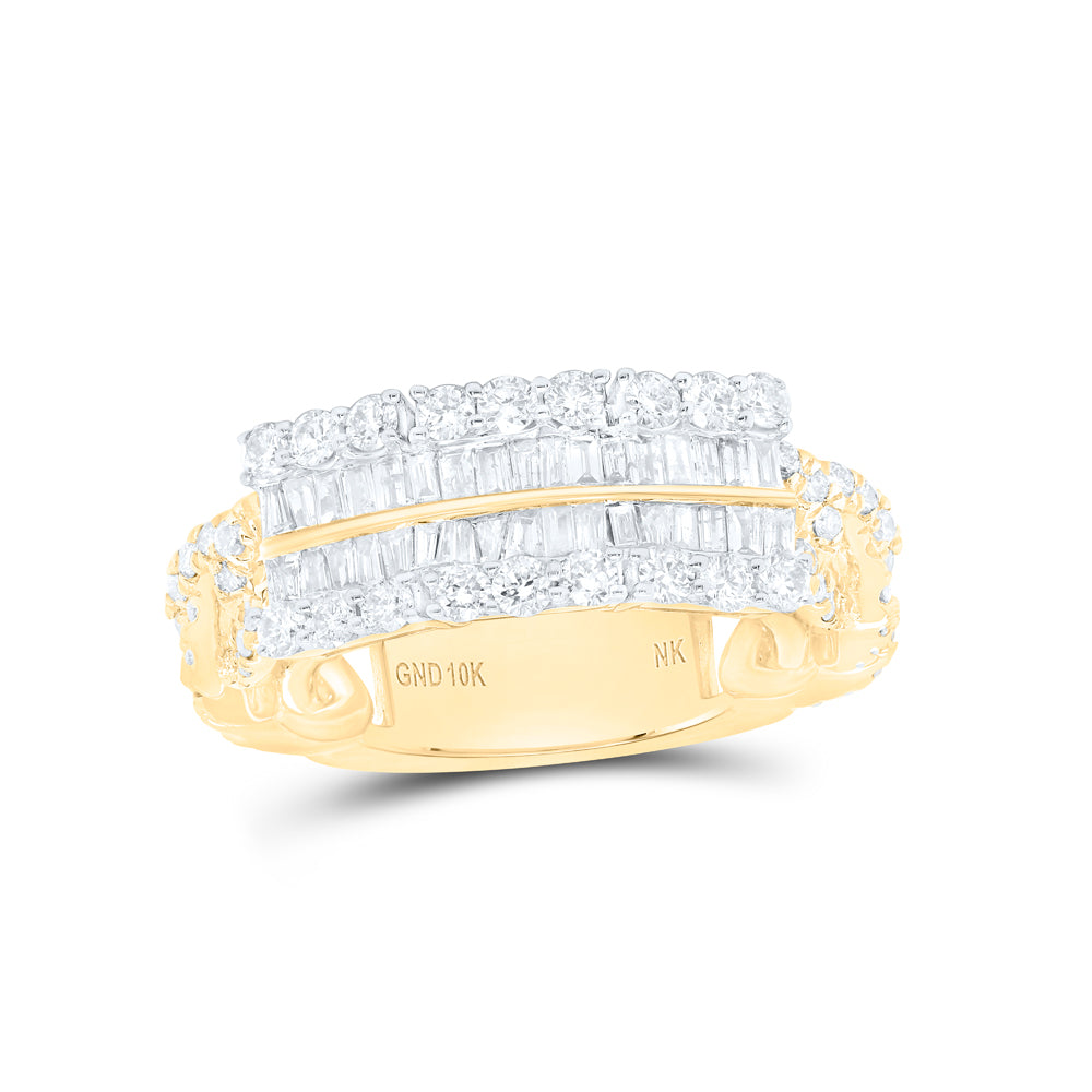 1 5/8CTW-DIA NK MENS BAND