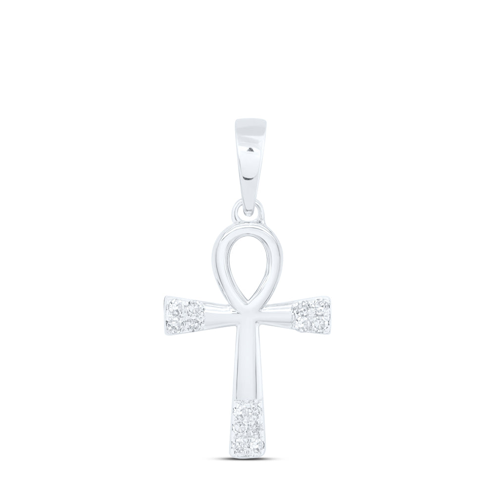1/20 CTW DIA NK GIFT CROSS PENDANT