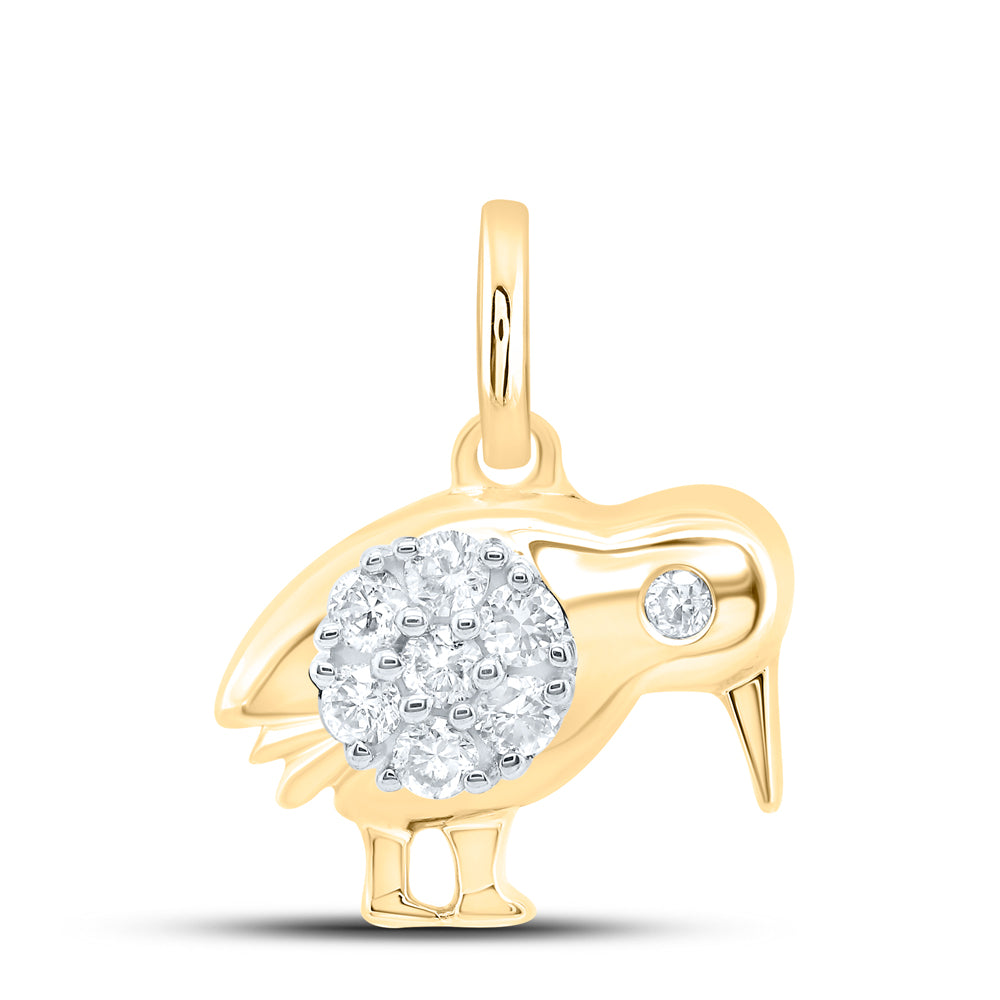 1/10CTW-DIA NK GIFT PENDANT