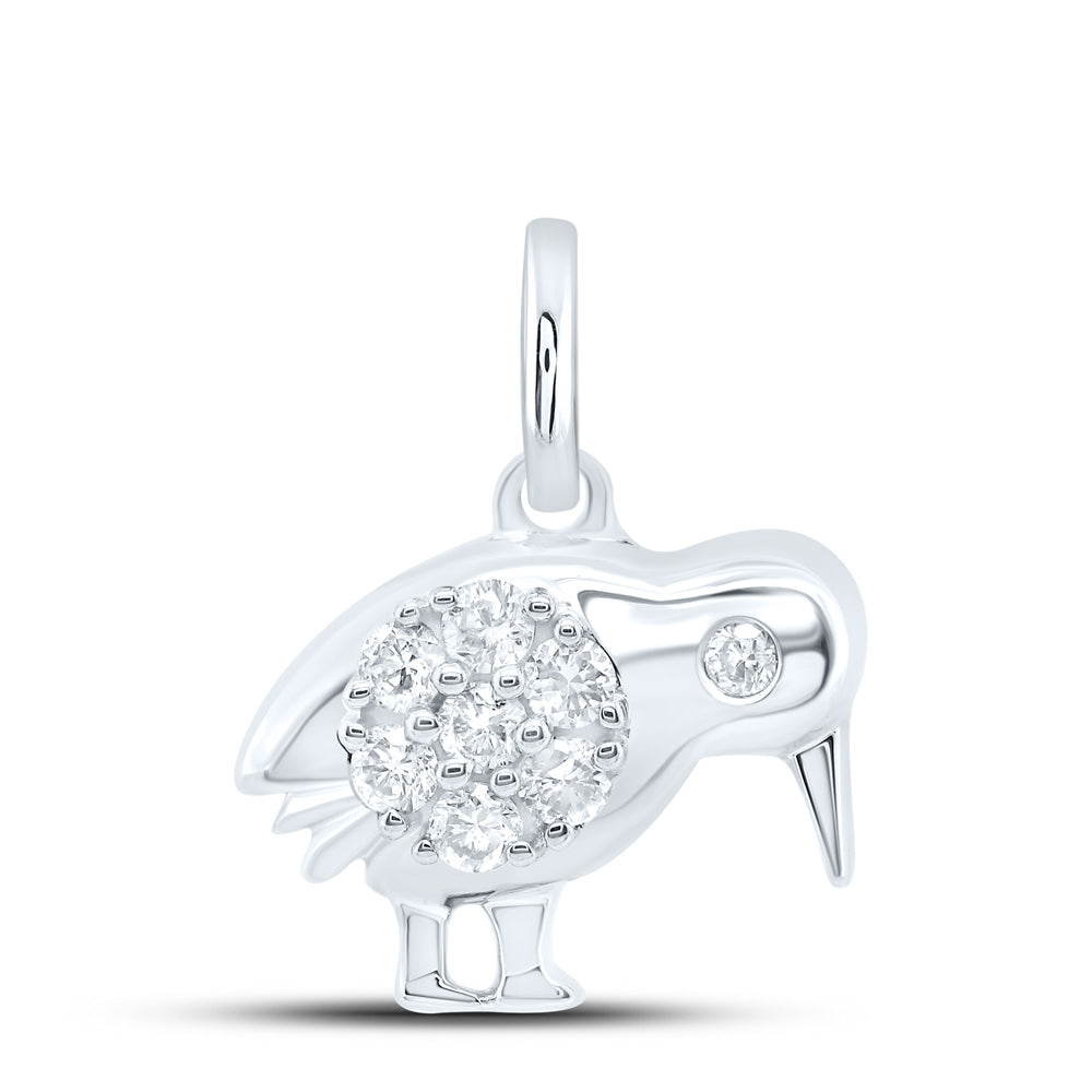 1/10CTW-DIA NK GIFT PENDANT