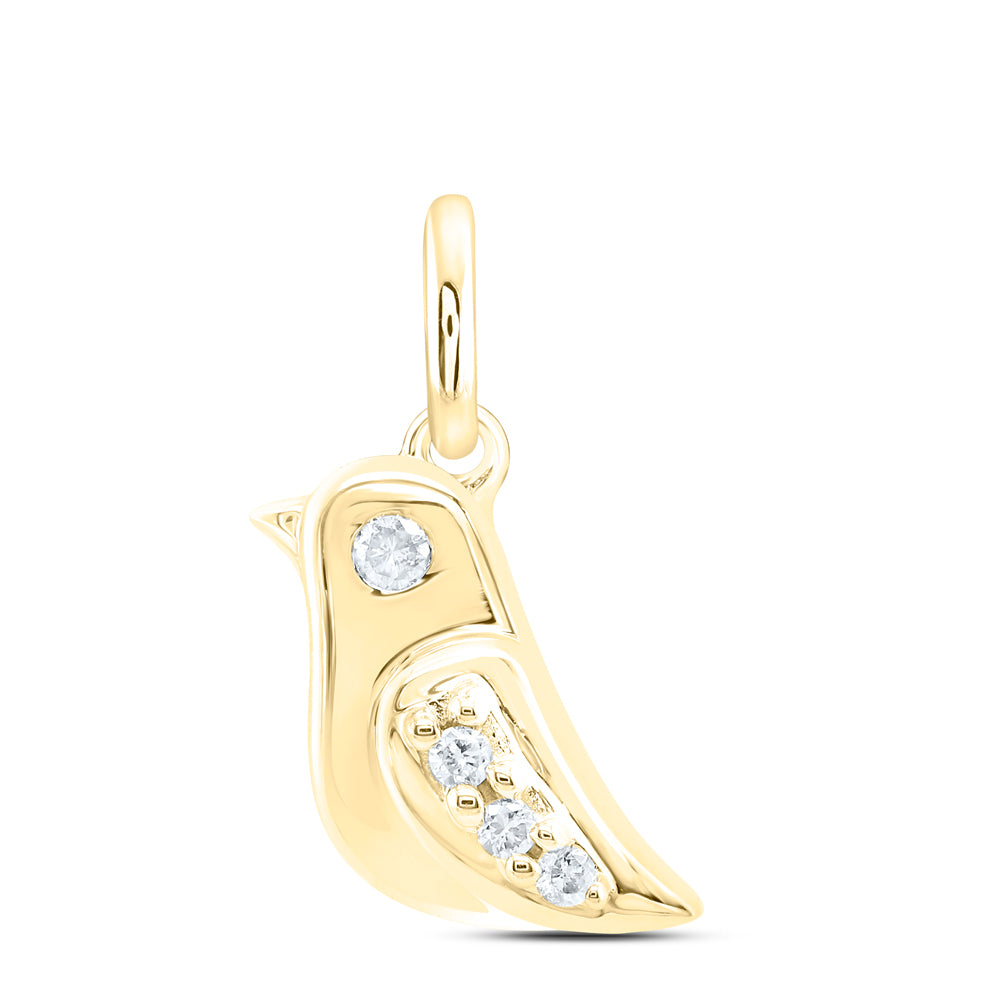 0.03CTW-DIA NK GIFT PENDANT