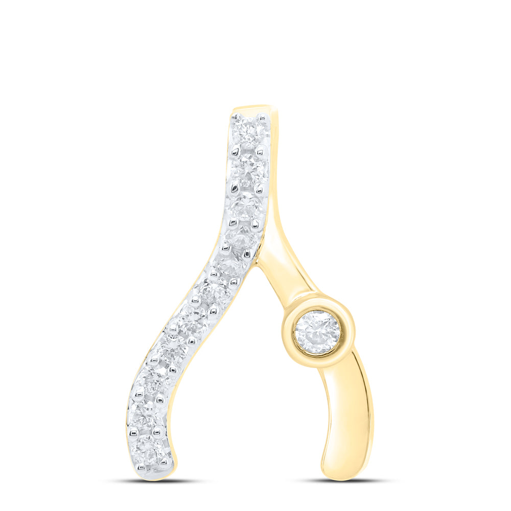 1/10CTW-DIA NK GIFT PENDANT