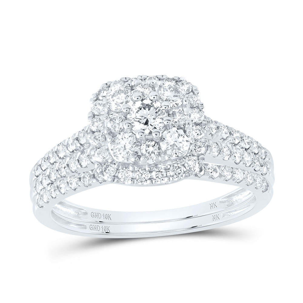 1CTW-DIA NK FASHION BRIDAL SET