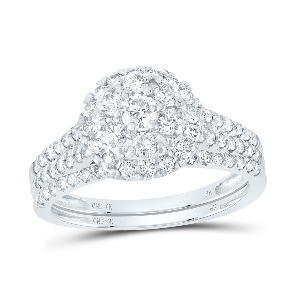 1CTW-DIA NK FASHION BRIDAL SET