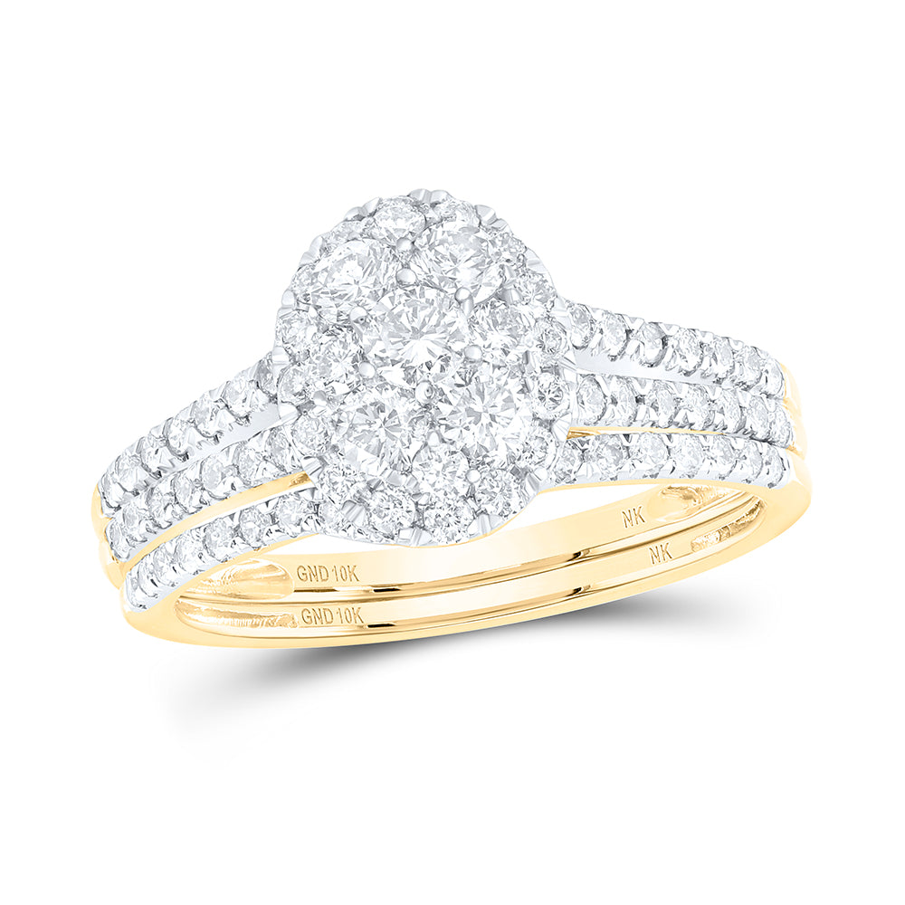 1CTW-DIA NK FASHION BRIDAL SET