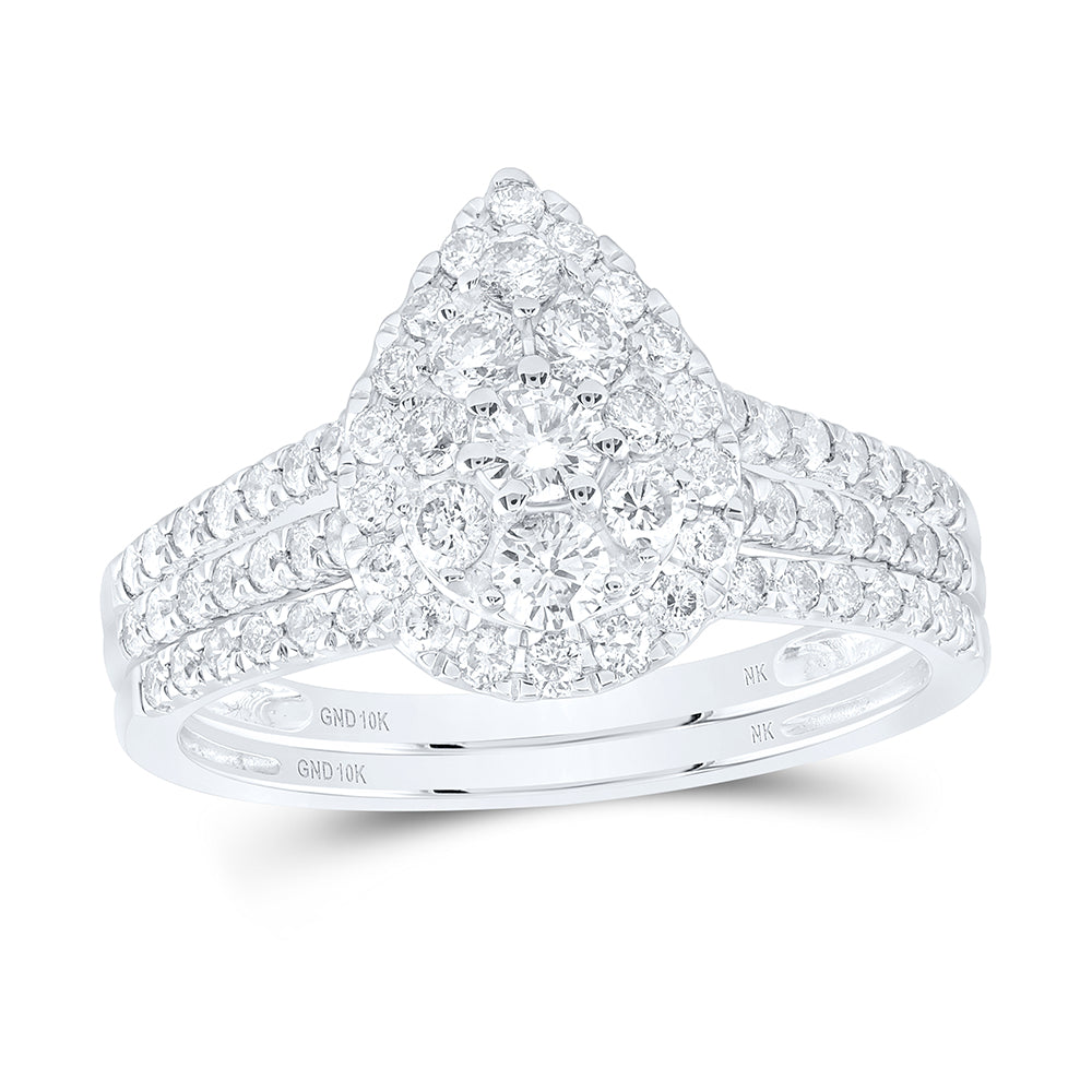 1CTW-DIA NK FASHION BRIDAL SET