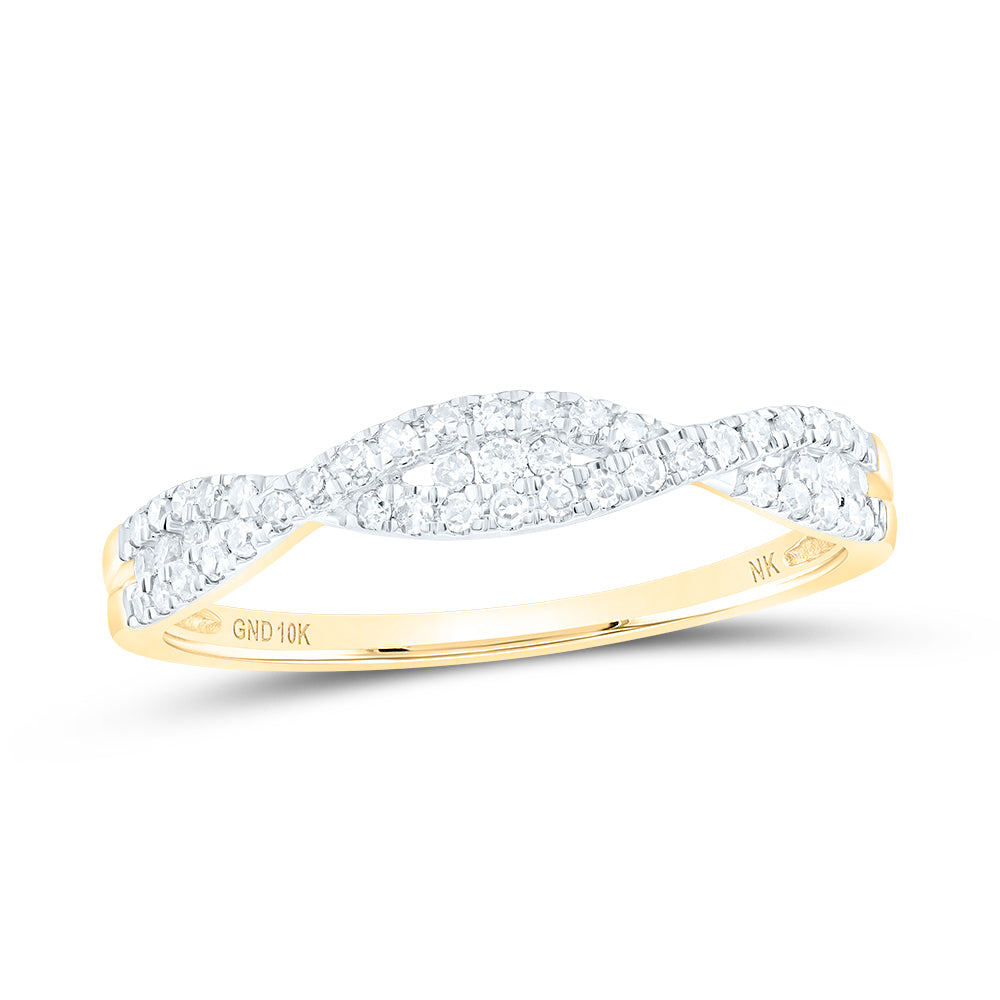 1/5CTW-DIA NK GIFT STACKBLE BAND