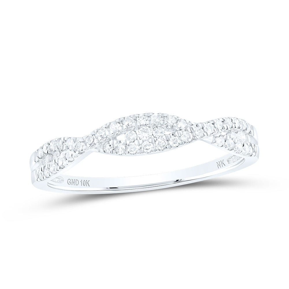 1/5CTW-DIA NK GIFT STACKBLE BAND